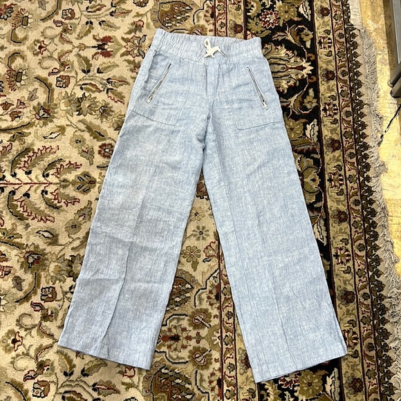 Pants - Athleta Cabo Linen Wide Leg Pant